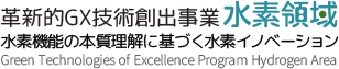 革新的GX技術創出事業水素領域